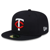 Minnesota Twins 2023 Authentic Collection Home 59FIFTY Fitted Hat - Navy | New Era