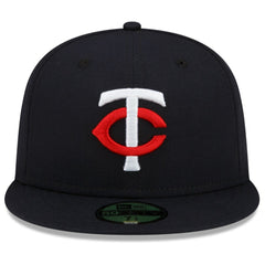 Minnesota Twins 2023 Authentic Collection Home 59FIFTY Fitted Hat - Navy | New Era