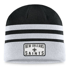 New Orleans Saints Logo Cuffed Knit Hat - Heather Gray cheap