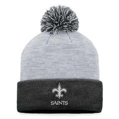 New Orleans Saints Women's Cuffed Knit Hat with Pom - Gray online