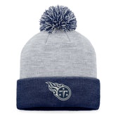 Tennessee Titans Women's Cuffed Knit Hat with Pom - Gray cheap