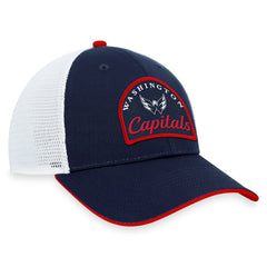 Washington Capitals Fanatics Fundamental Adjustable Hat Navy/White
