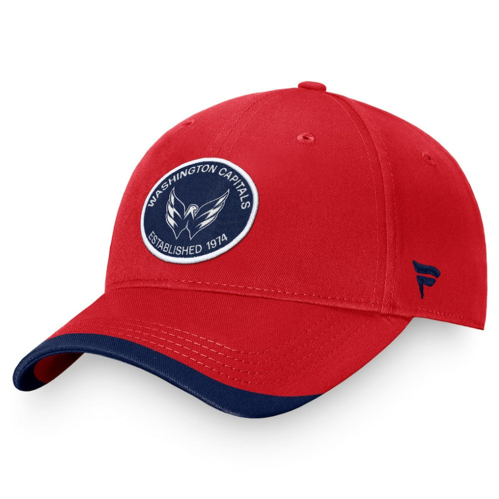 Washington Capitals Fanatics Fundamental Adjustable Hat Red