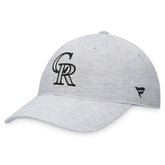 Colorado Rockies Logo Adjustable Hat - Gray