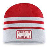 Washington Nationals Cuffed Knit Hat - Gray