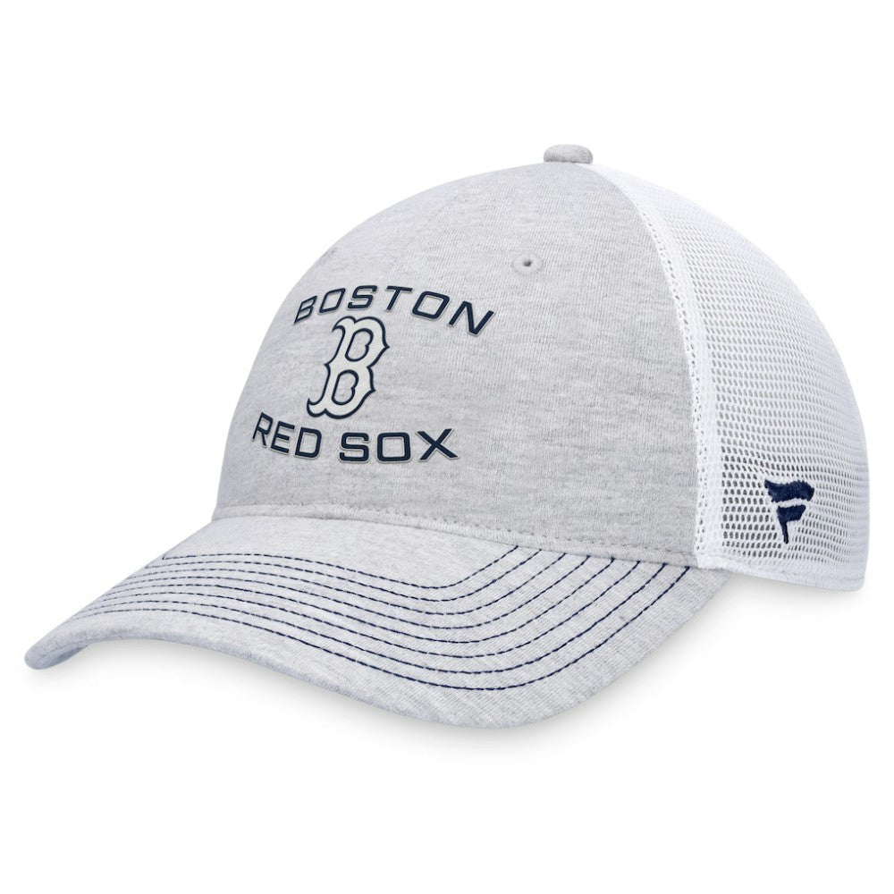 Boston Red Sox Trucker Adjustable Hat - Gray