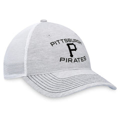 Pittsburgh Pirates Trucker Adjustable Hat - Gray