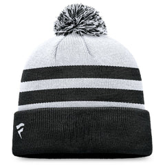Pittsburgh Pirates Cuffed Knit Hat with Pom - Gray