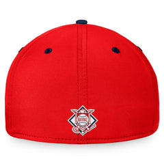 St. Louis Cardinals Stacked Logo Flex Hat - Red/Navy