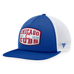 Chicago Cubs Foam Front Patch Trucker Snapback Hat - Royal
