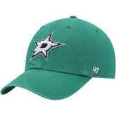 Dallas Stars '47 Clean Up Adjustable Hat Kelly Green