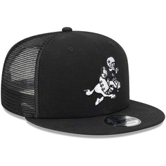 Dallas Cowboys New Era Retro Joe Main Trucker 9FIFTY Snapback Hat - Black outlet