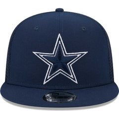Dallas Cowboys New Era Main Trucker 9FIFTY Snapback Hat - Navy online