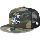 Dallas Cowboys New Era Retro Joe Main Trucker 9FIFTY Snapback Hat - Camo cheap