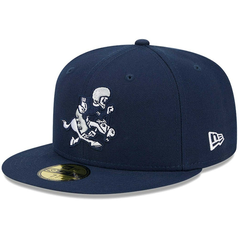 Dallas Cowboys New Era Retro Joe Main 59FIFTY Fitted Hat - Navy online