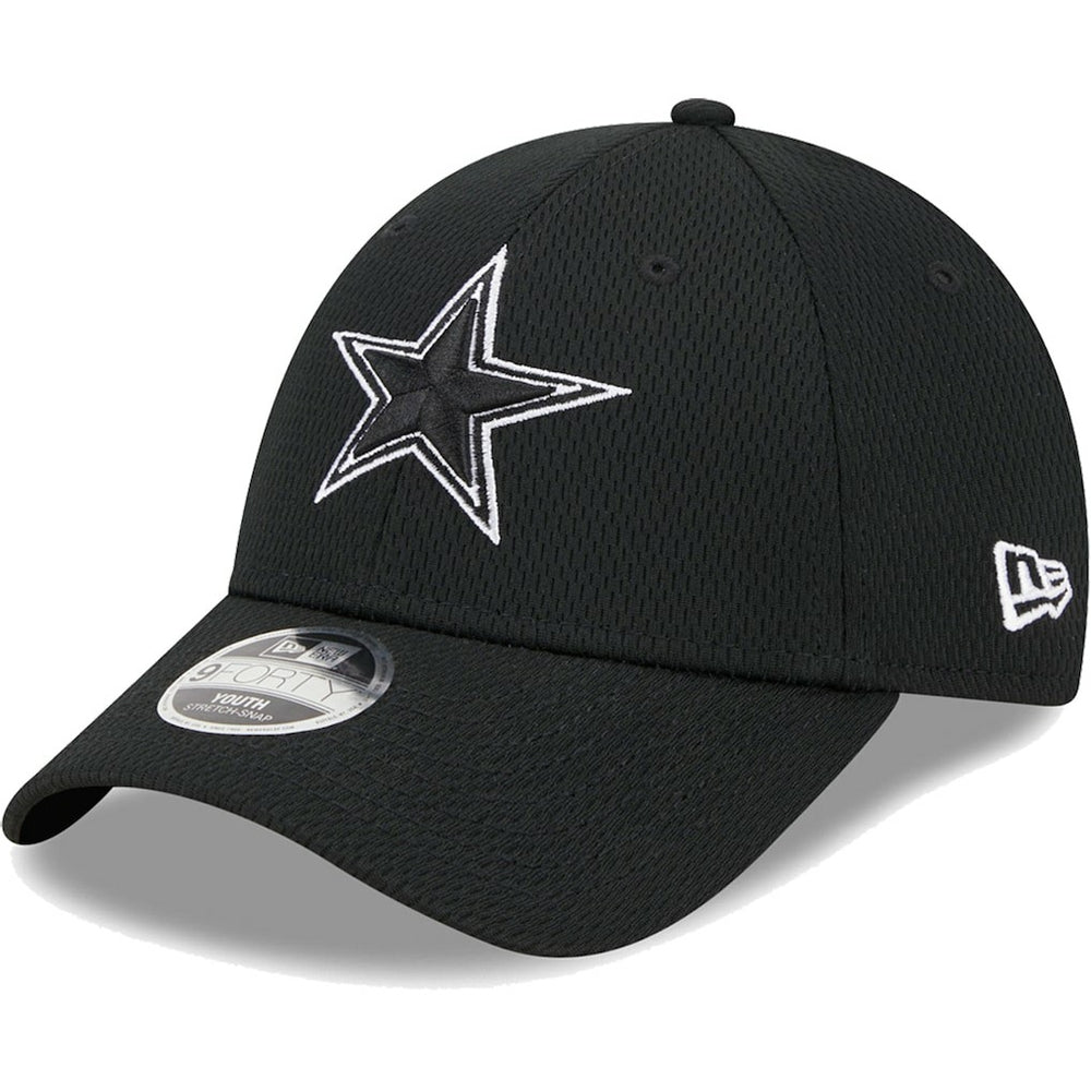 Dallas Cowboys New Era Youth Main B-Dub 9FORTY Adjustable Hat - Black sale