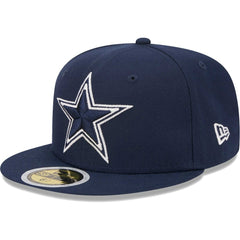 Dallas Cowboys New Era Youth Main 59FIFTY Fitted Hat - Navy discount