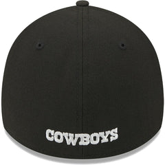 Dallas Cowboys New Era Main 39THIRTY Flex Hat - Black discount