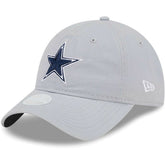 Dallas Cowboys New Era Women's Main Core Classic 2.0 9TWENTY Adjustable Hat - Gray discount