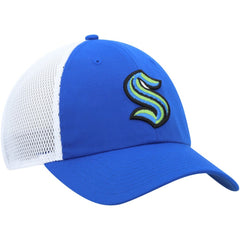 Seattle Kraken adidas Color Pop Trucker Adjustable Hat Blue
