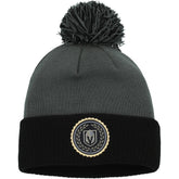 Vegas Golden Knights adidas Women's Laurel Cuffed Knit Hat with Pom Gray