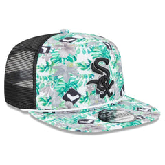 Chicago White Sox Tropic Floral Golfer Lightly Structured Snapback Hat | New Era