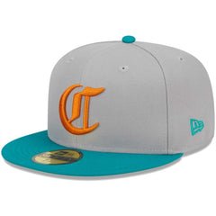 Cincinnati Reds 59FIFTY Fitted Hat - Gray/Teal | New Era