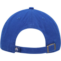 Edmonton Oilers '47 Clean Up Adjustable Hat Royal