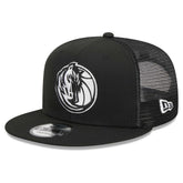 Dallas Mavericks 9FIFTY Snapback Trucker Hat sale - Black | New Era cheap