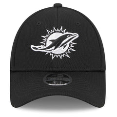 Miami Dolphins New Era Youth Main B-Dub 9FORTY Adjustable Hat - Black on sale