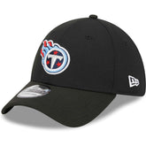 Tennessee Titans New Era Main 39THIRTY Flex Hat - Black cheap
