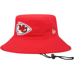 Kansas City Chiefs New Era Main Bucket Hat - Red discount