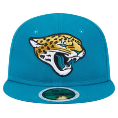Jacksonville Jaguars New Era Main 59FIFTY Fitted Hat - Teal online