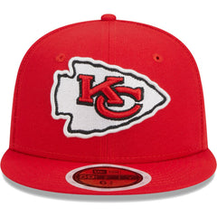 Kansas City Chiefs New Era Youth Main 59FIFTY Fitted Hat - Red discount