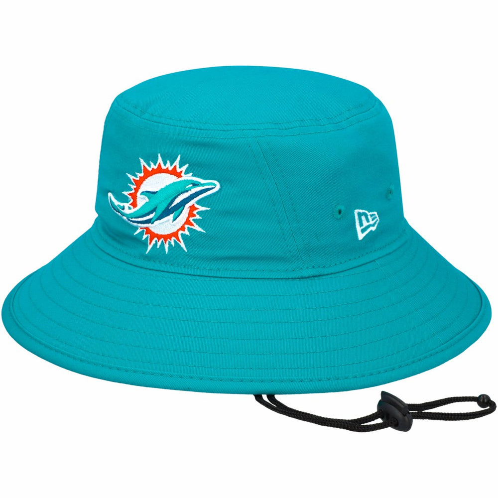 Miami Dolphins New Era Main Bucket Hat - Aqua on sale