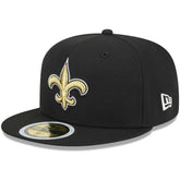 New Orleans Saints New Era Youth Main 59FIFTY Fitted Hat - Black online