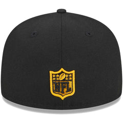 Pittsburgh Steelers New Era Youth Main 59FIFTY Fitted Hat - Black discount