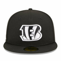 Cincinnati Bengals New Era Main Patch 59FIFTY Fitted Hat - Black cheap