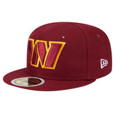Washington Commanders New Era Main 59FIFTY Fitted Hat - Burgundy on sale