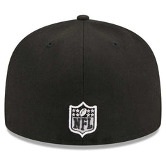 New Orleans Saints New Era Main Patch 59FIFTY Fitted Hat - Black discount