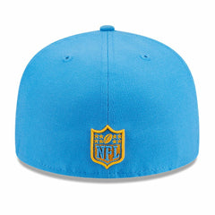 Los Angeles Chargers New Era Main Patch 59FIFTY Fitted Hat - Powder Blue cheap