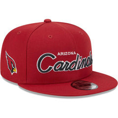Arizona Cardinals New Era Main Script 9FIFTY Snapback Hat - Cardinal discount