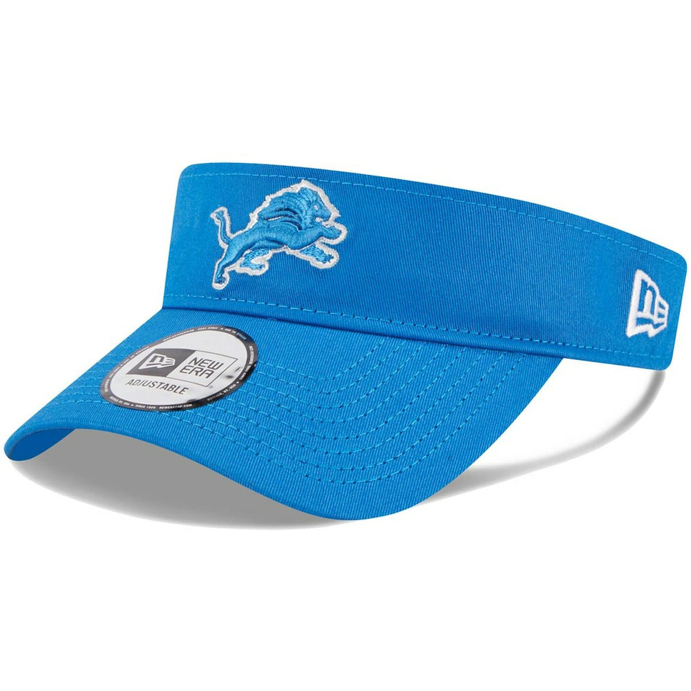 Detroit Lions New Era Main Adjustable Visor - Blue for sale