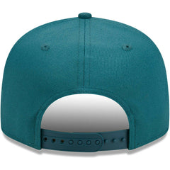 Philadelphia Eagles New Era Main Script 9FIFTY Snapback Hat - Midnight Green sale