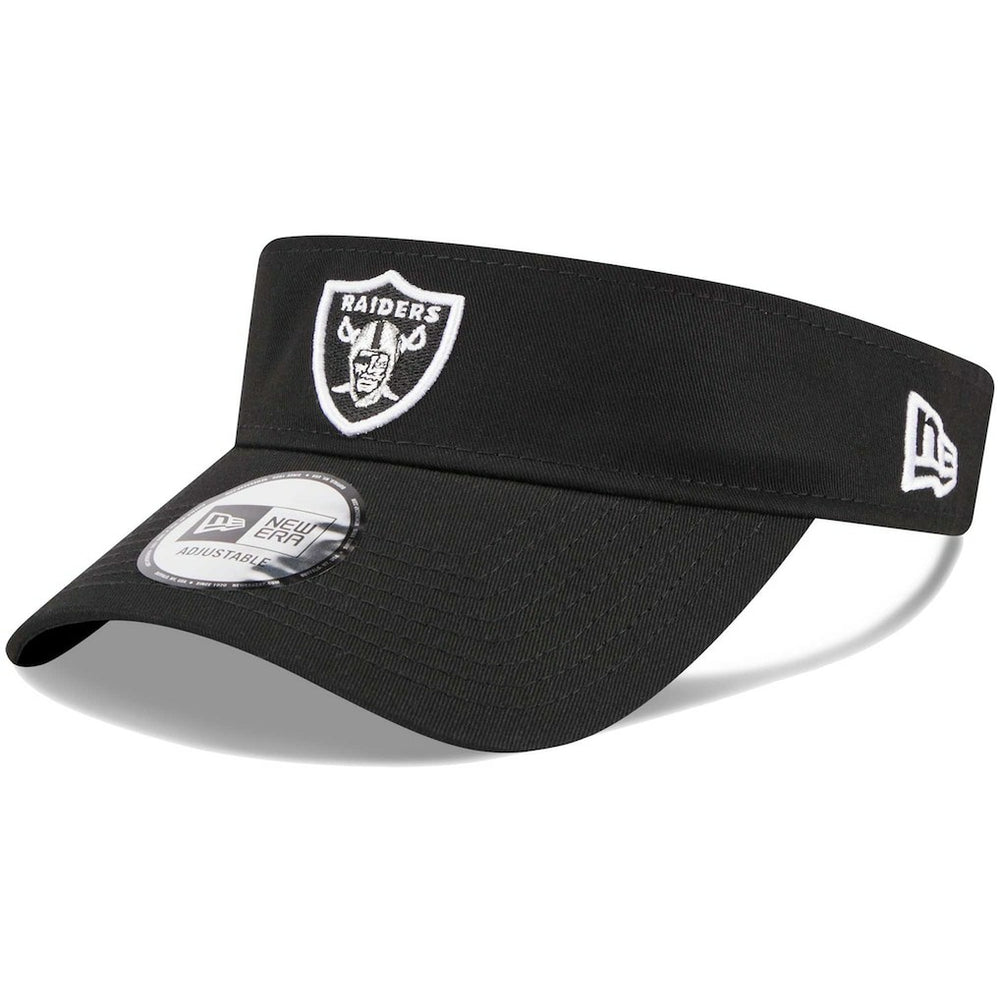 Las Vegas Raiders New Era Main Adjustable Visor - Black outlet