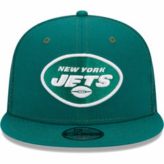 New York Jets New Era Youth Main Trucker 9FIFTY Snapback Hat - Green outlet