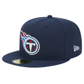 Tennessee Titans New Era Main 59FIFTY Fitted Hat - Navy for sale