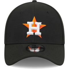 Houston Astros Logo 39THIRTY Flex Hat - Black | New Era