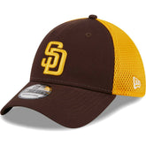 San Diego Padres Team Neo 39THIRTY Flex Hat - Brown | New Era