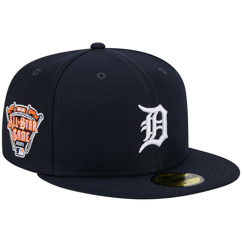 Detroit Tigers 2005 All Star Game Team Color 59FIFTY Fitted Hat - Navy | New Era
